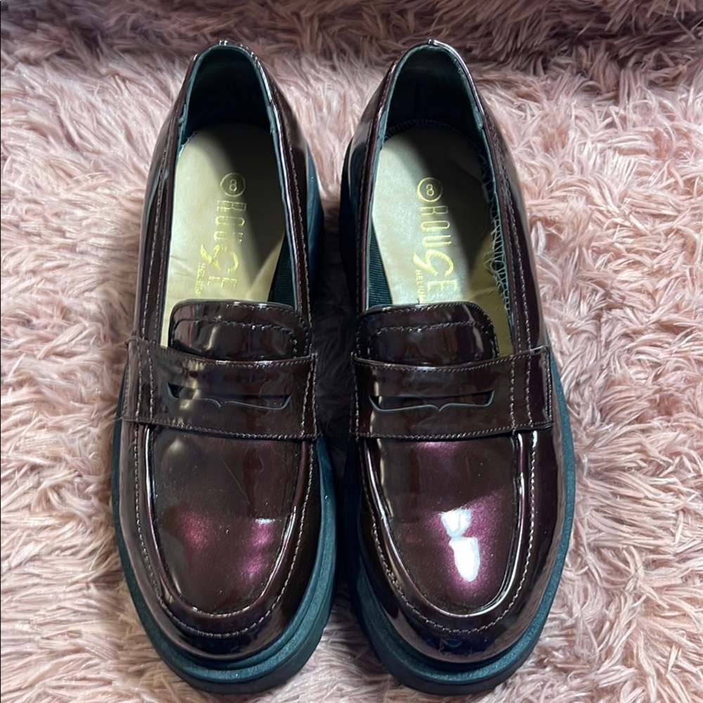 ROUGE Platform Loafers